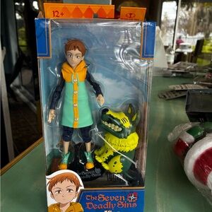The Seven Deadly Sins McFarlane Toys Wave 2 King 7” Action Figure New